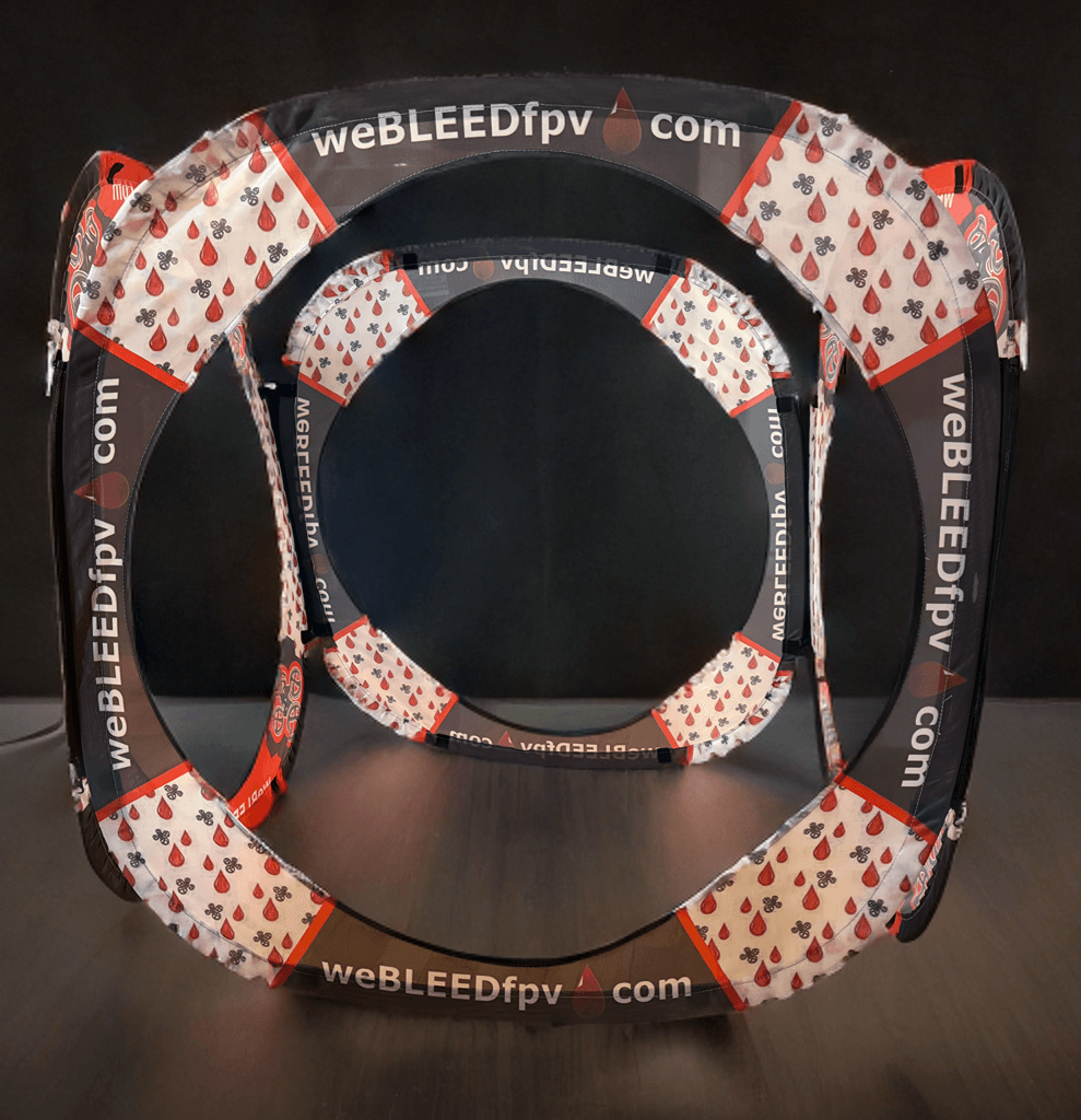 weBLEEDfpv Modular CUBE GATE System for fpv drones