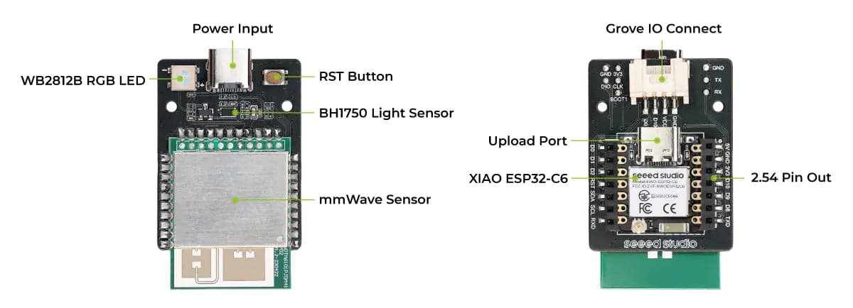 XIAO 60GHz mm Wave Human Breathing and Heartbeat Sensor for fpv drones 9