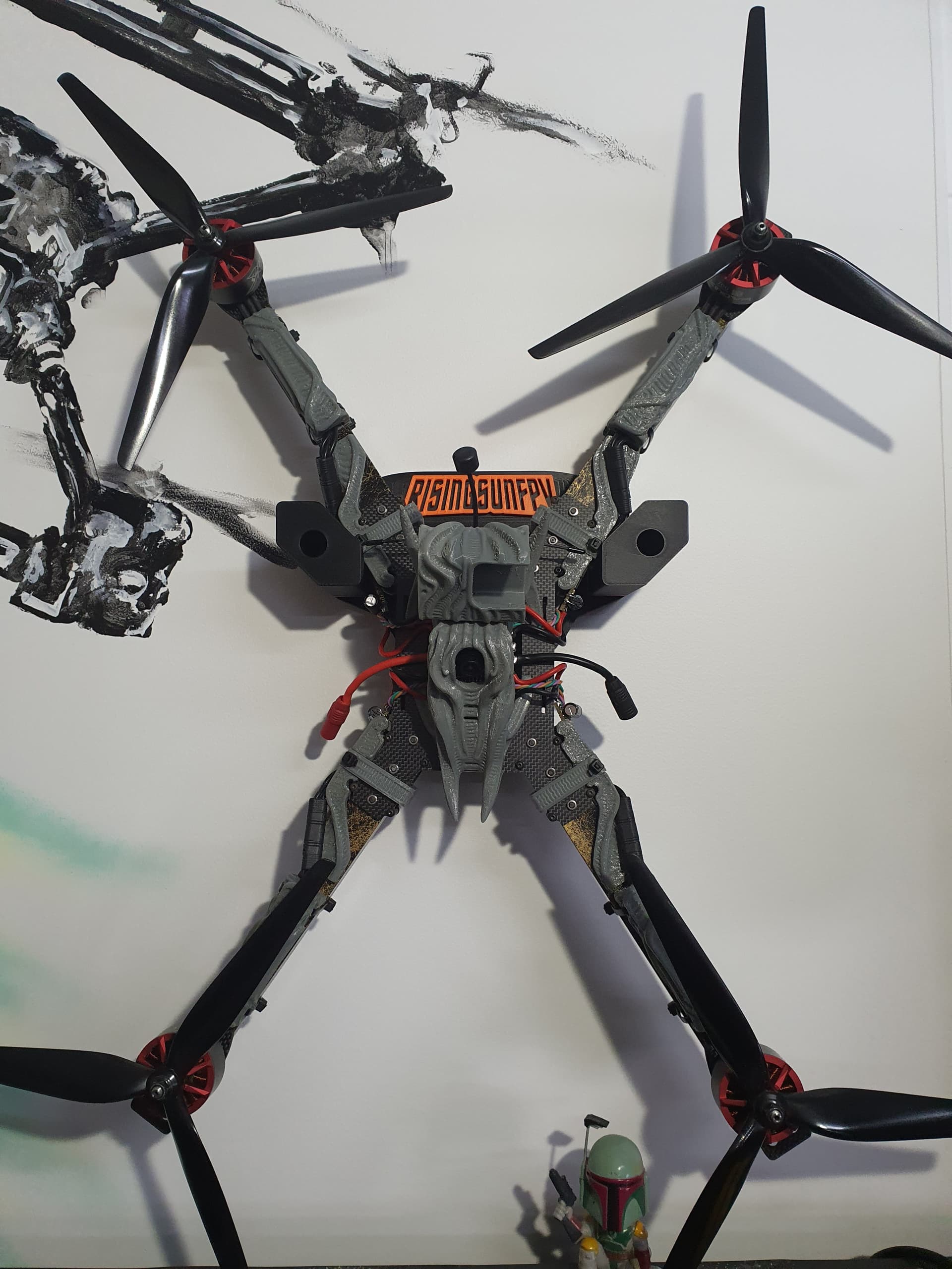 X-Class Wall Mount for fpv drones
