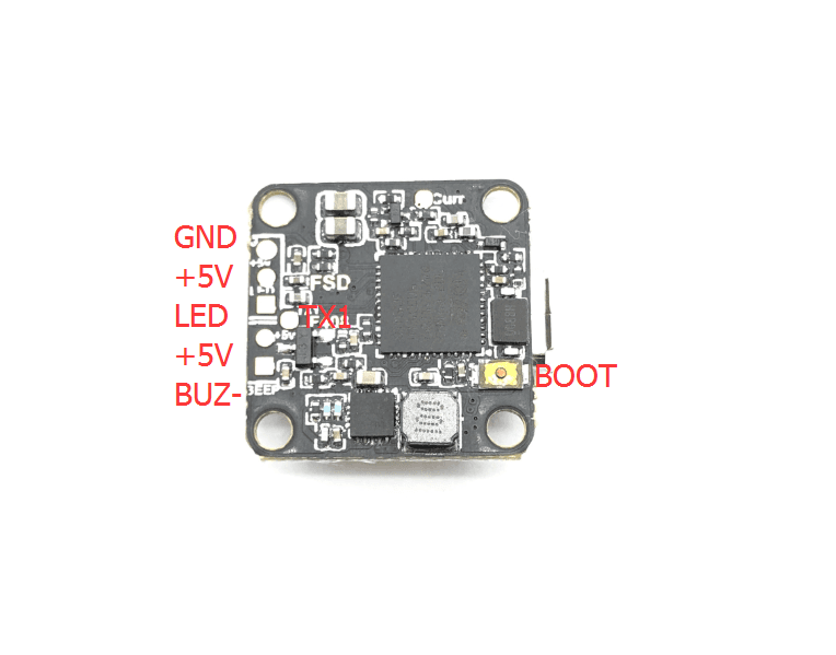 FSD412 2S-3S 12A 16*16mm mount hole Flight Tower for fpv drones 3