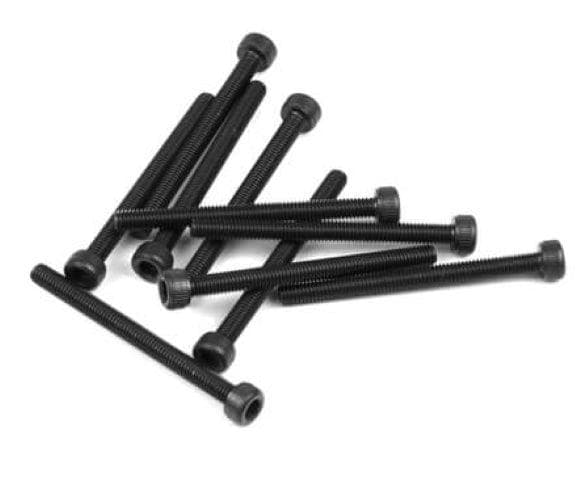Tekno RC TKR1532 M3x35mm Cap Head Screws (Black 10pieces) NB48 for fpv drones