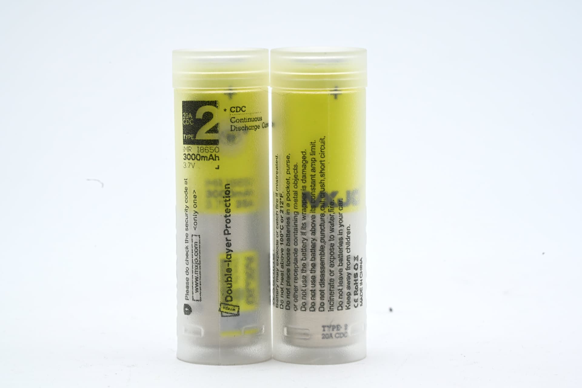 MXJO 18650 3000mAh 20A Battery (2 Pcs) for fpv drones 1
