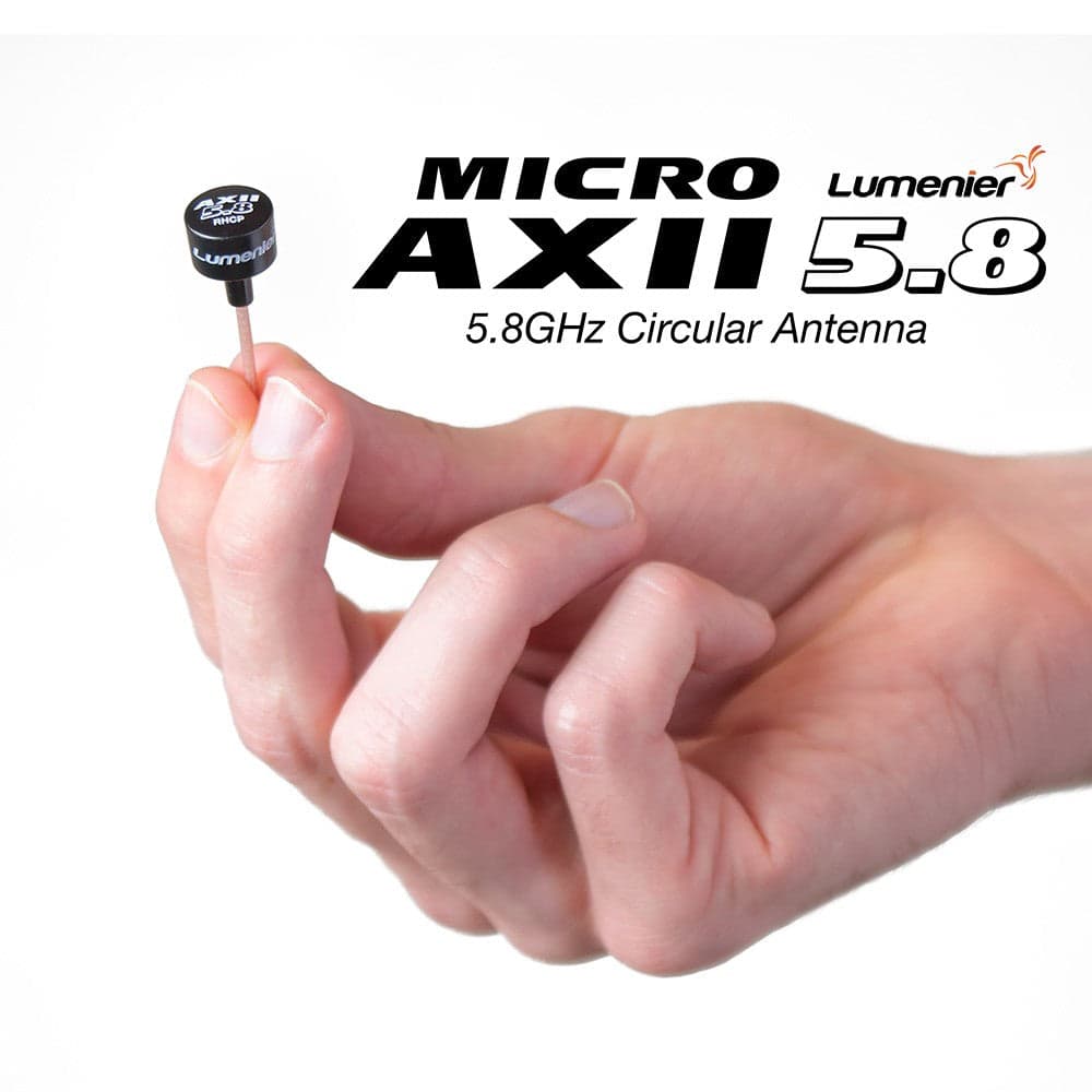 Lumenier Micro AXII Shorty Straight MMCX 5.8GHz Antenna - LHCP for fpv drones 3