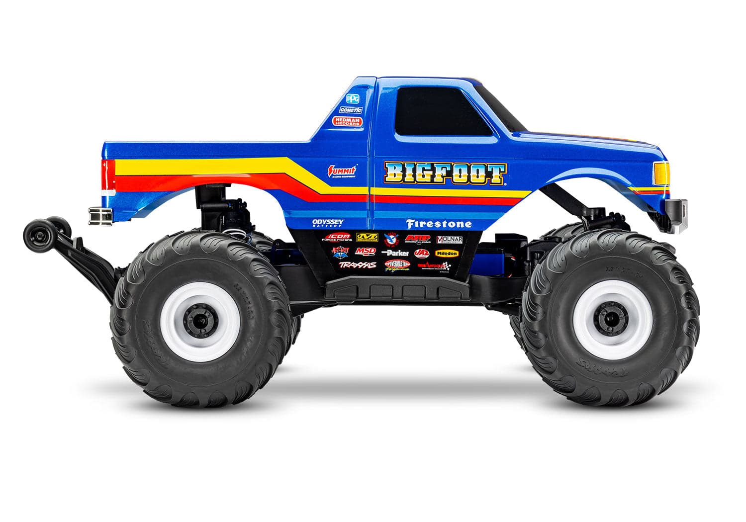 Traxxas Bigfoot 1/10 RTR 4WD Brushless Monster Truck Blue for fpv drones 1
