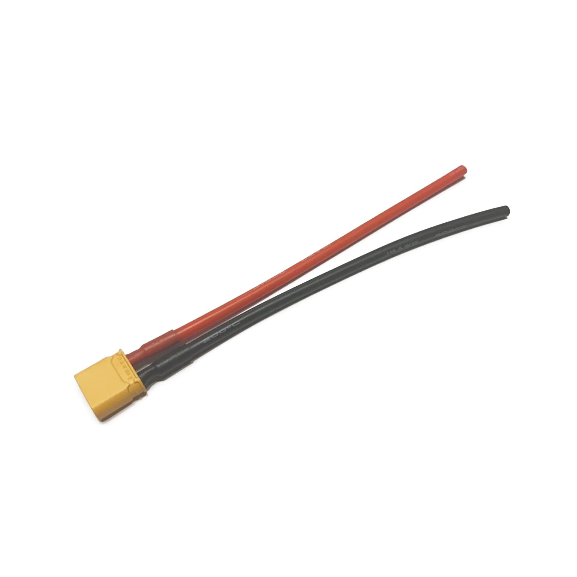 XT30 Connector Male Plug With 20cm Wire 18AWG Cable for fpv drones
