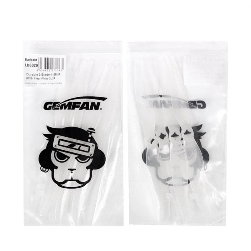 Gemfan Hurricane LR 6026-2 Bi-Blade 6" Prop 4 Pack (5mm) - Choose Your Color for fpv drones 9