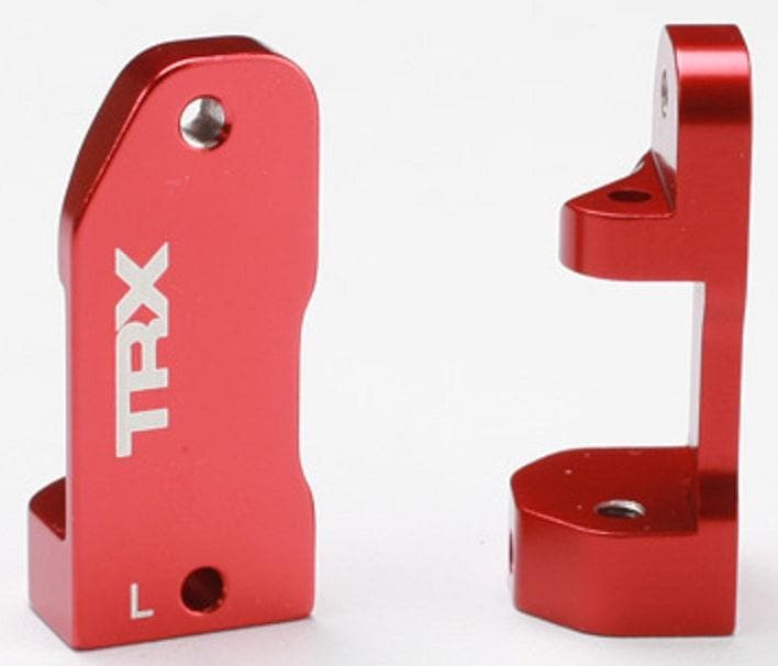 Traxxas 3632X RED Aluminum Castor Blocks Stampede Slash Rustler for fpv drones