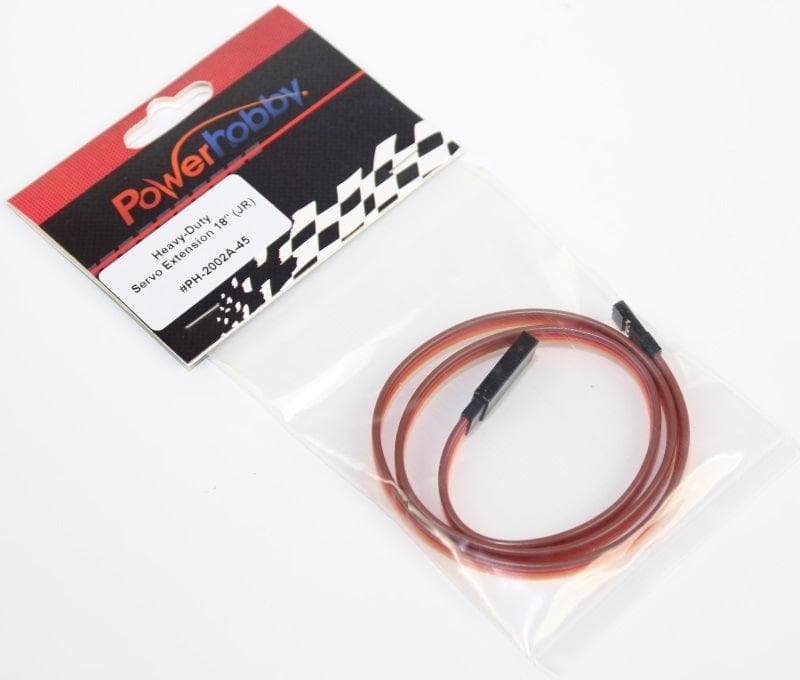 Powerhobby 18" Heavy Duty Servo Extension JR Connector / Plug for fpv drones 2