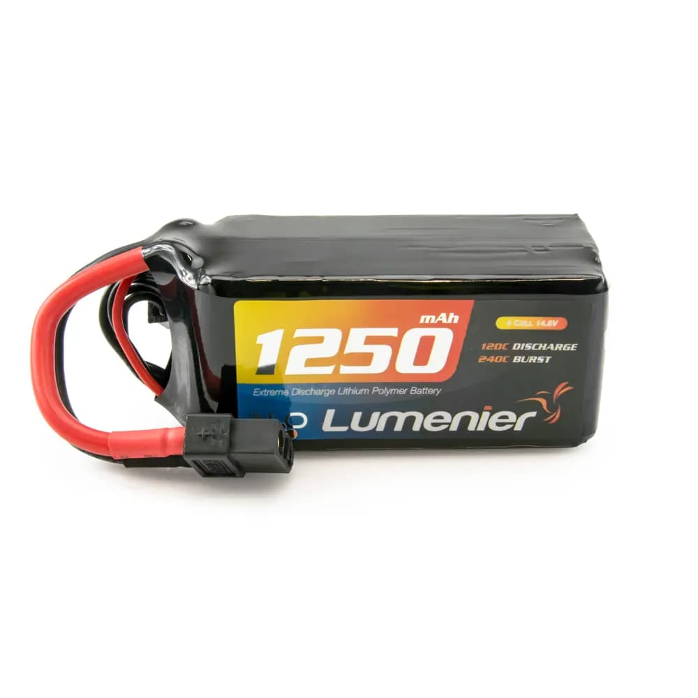 Lumenier N2O 1250mAh 4s 120c Lipo Battery - 14.8 Volt (4 Cell) for fpv drones 3