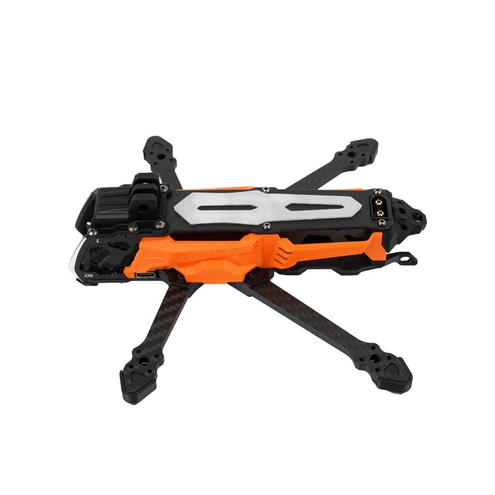 DeepSpace SEEKER 35 DC Frame Kit - 6.375 - Orange for fpv drones 4