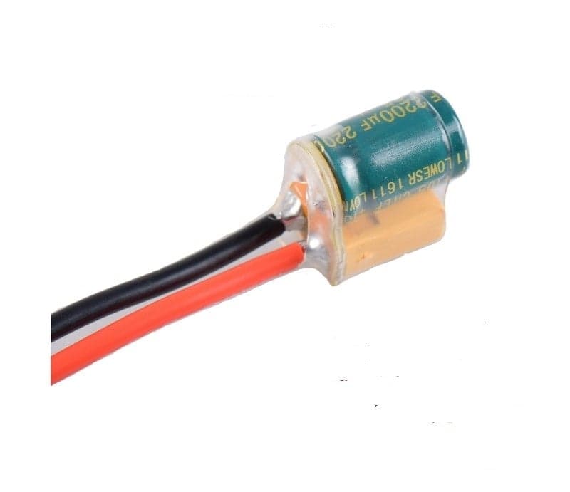 XT60 CAP 2200uF 25V Wire Set for fpv drones 1