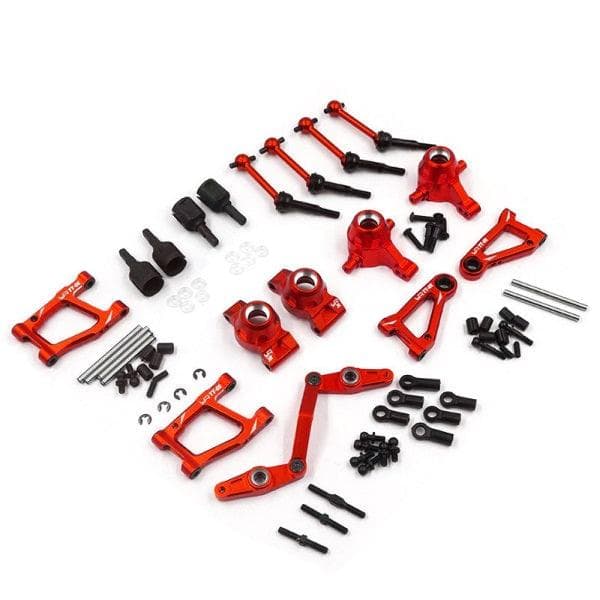 Yeah Racing TATT-S06RED Rapid Performance Essential Upgrade Kit Tamiya TT01 TT01E for fpv drones