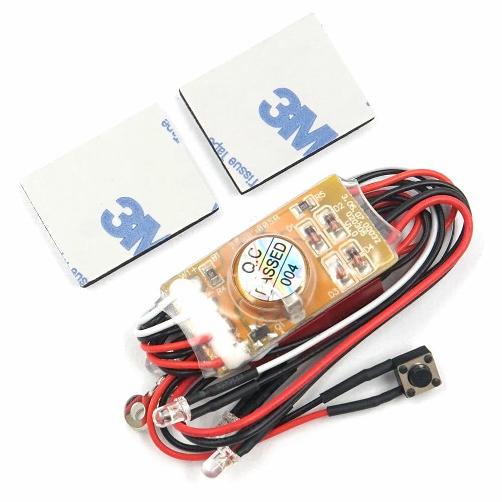 Yeah Racing LK-0035 LED Light Kit: Kyosho Mini-Z MR02 MR03 AWD for fpv drones