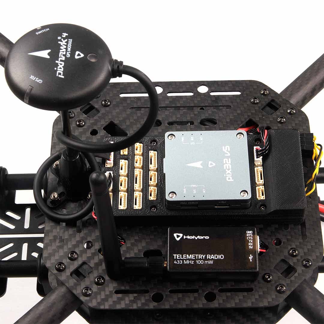 Holybro X500 Hacker Drone Kit /w Pix32 V5, 433Mhz Telemetry for fpv drones 7