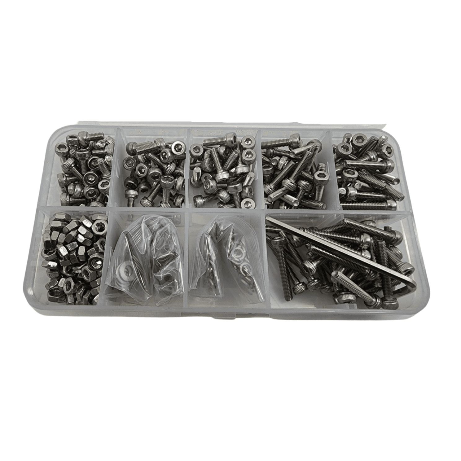 M3 Socket Cap 600pcs Bolt Fastener Kit By Phaser FPV A2-912-698 for fpv drones