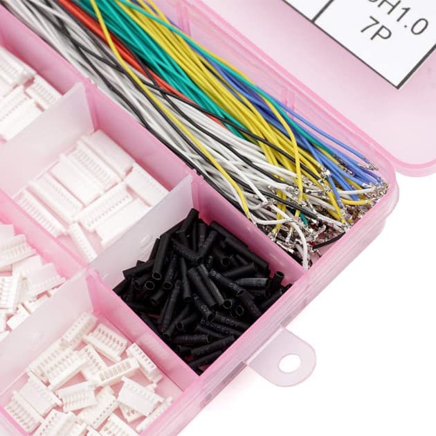 Set of SH1.0 connectors and cables for fpv drones 2