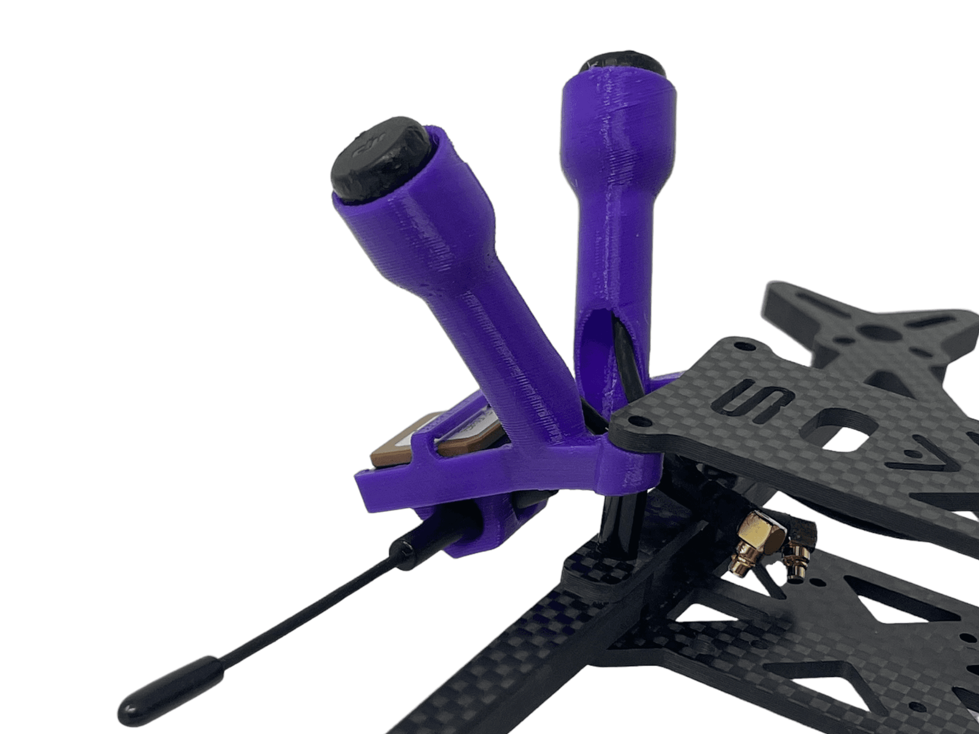 HGLRC M80 PRO GPS Module & DJI Dual Stock Antenna Standoff Mount (Immortal-T Option) for fpv drones 5