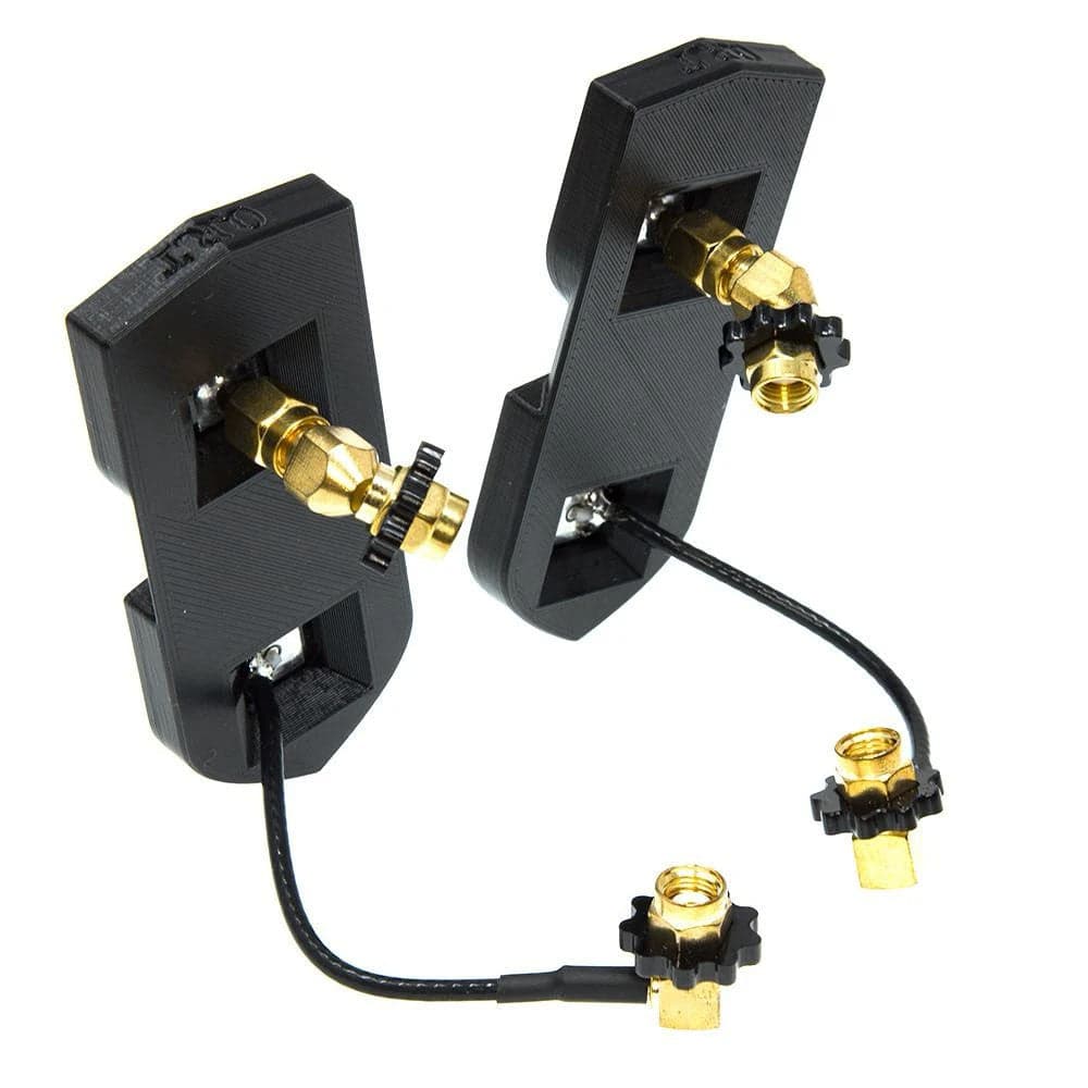 ORT Quad Shield PRO 5.8GHz Quad Patch Receiver Antenna Set for DJI Goggles - LHCP for fpv drones 5