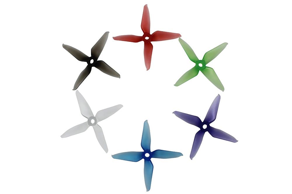 RaceKraft 3041 Quad-Blade Crane Style Propellers for fpv drones