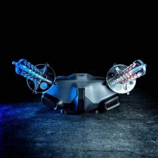 ORT Helical 6 Turn 5.8GHz DJI Goggles 2 Antenna 2 Pack - LHCP - Black for fpv drones 2