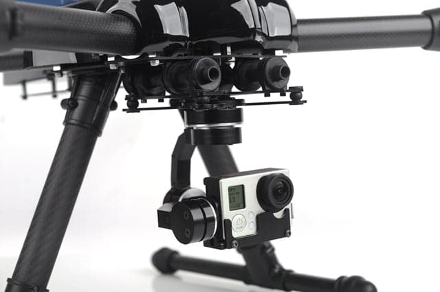 EMAX ★X-CAM A10-3H for GOPRO 3 Axis Gimbal for fpv drones