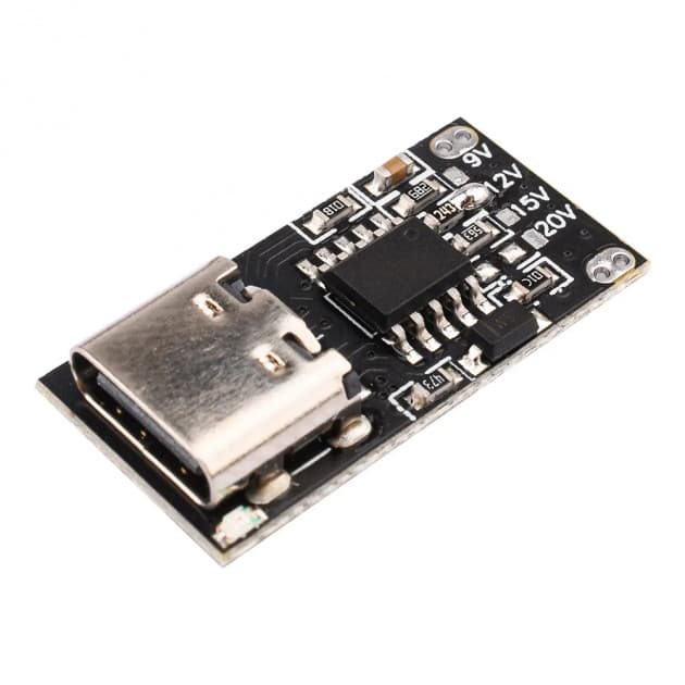 USB-C Trigger module for powering electronics for fpv drones