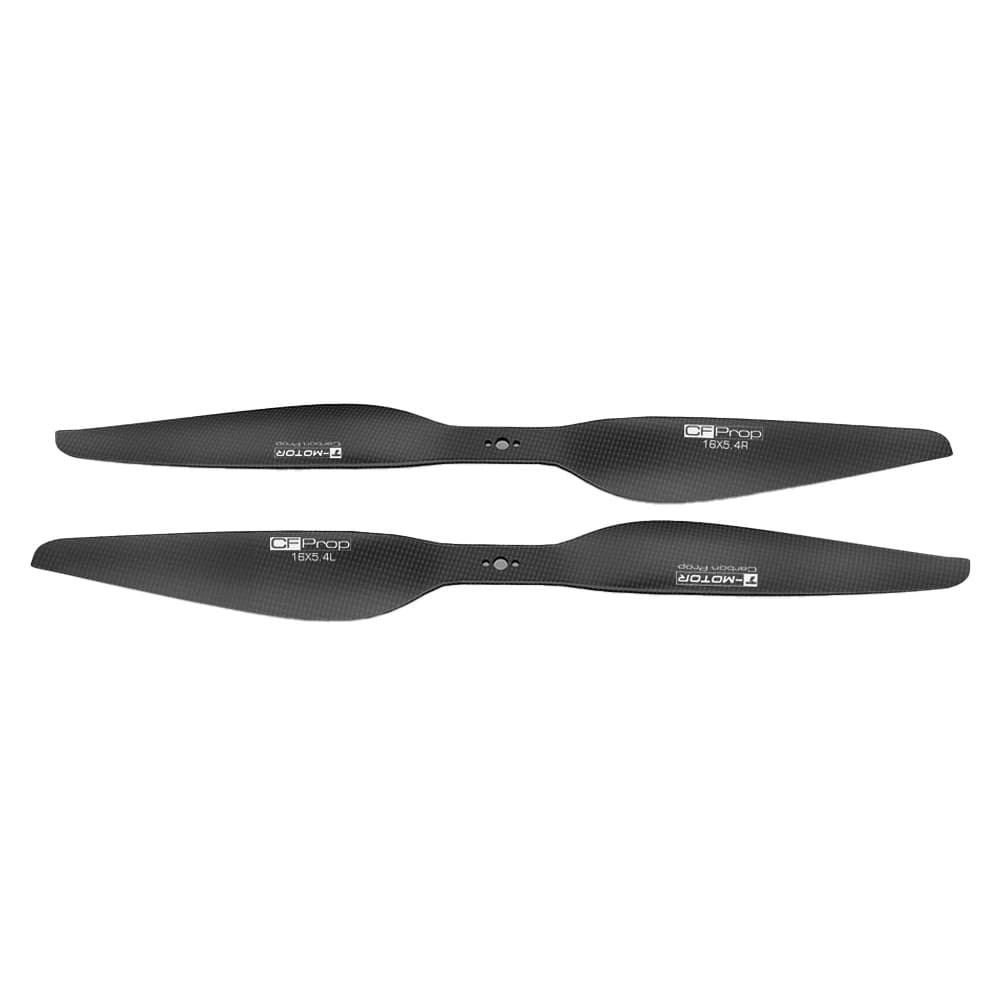 T-Motor 16x5.4 2-Blade Propeller (Set of 2) - Black - 3.25 - Black