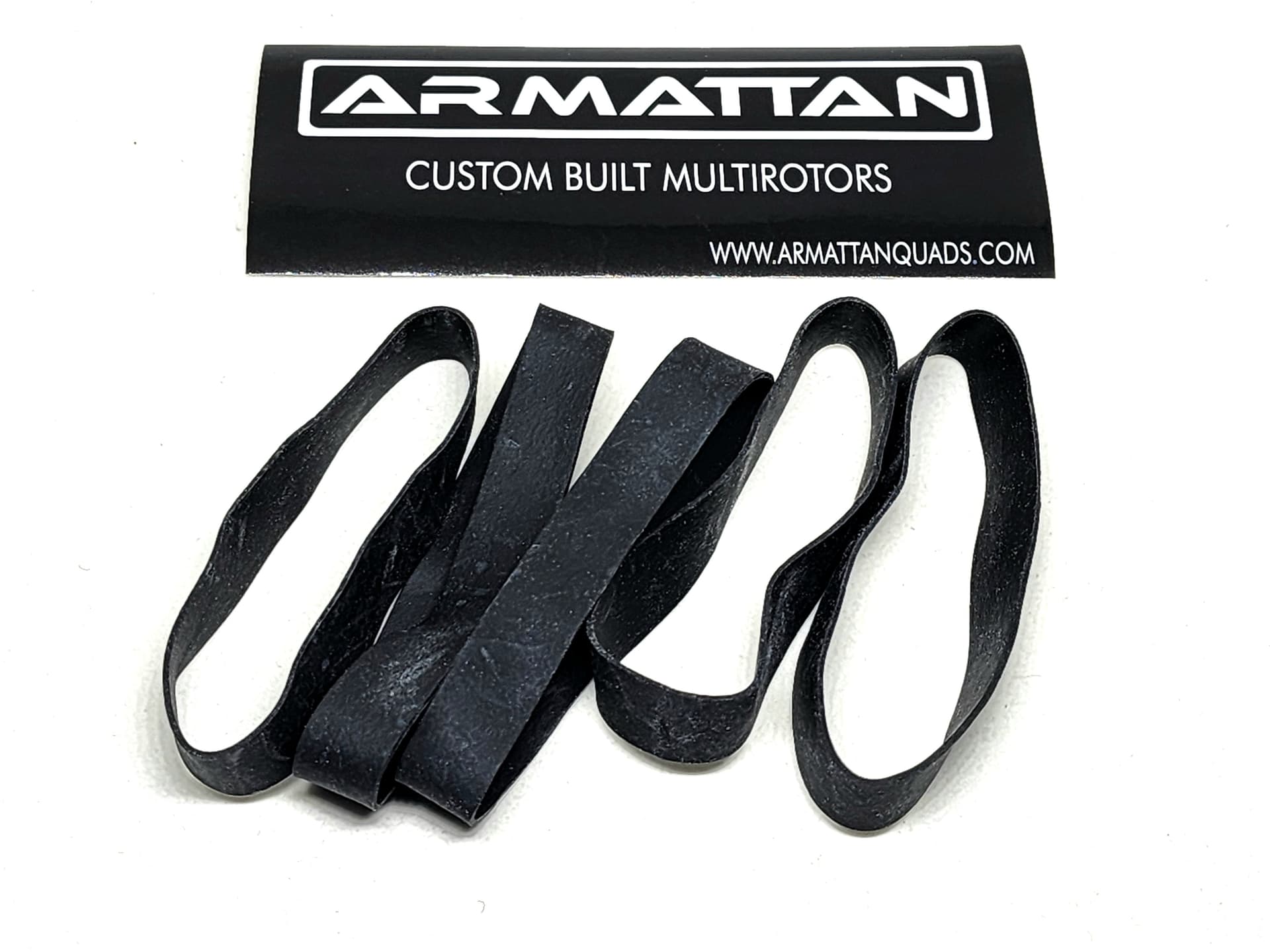 Battery Balance Lead Protector - 1/2" Wide Tactical Industrial Strength Black Rubber Band - Choose 1, 5, or 10 Pack for fpv drones 1