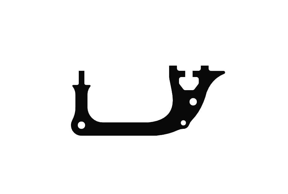 Catalyst Machineworks Spare Rear Fuselage Cage Plate for Shocker 4" UL for fpv drones