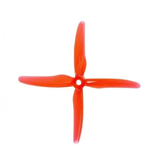 Gemfan 51455 Red Props 2CW + 2CCW - POPO for fpv drones