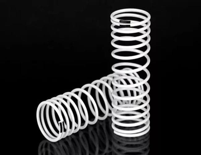 Traxxas 4458 Springs Front White N. Slash for fpv drones
