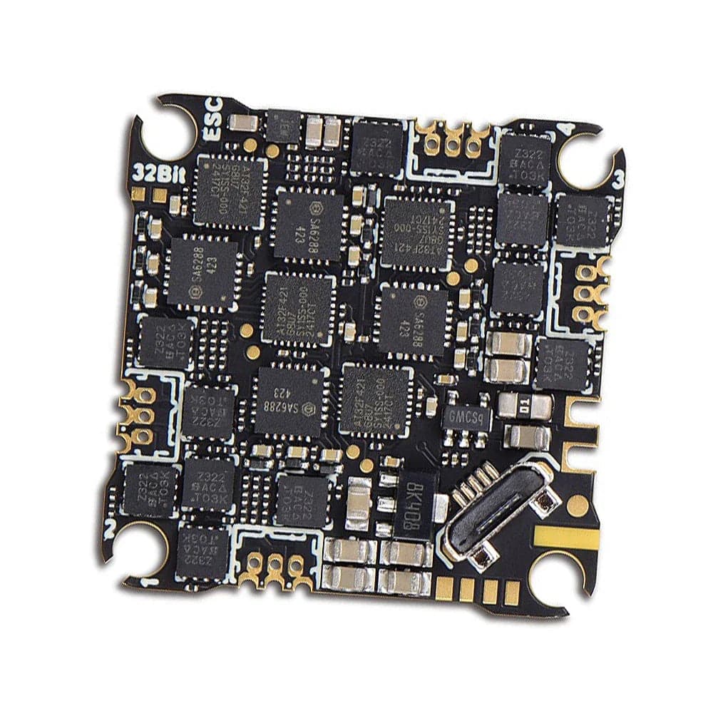 JHEMCU 2-4S GHF435AIO 20A 2·4G Flight Controller Built-in ELRS (IPEX/SMD) for RC Drone for fpv drones 2