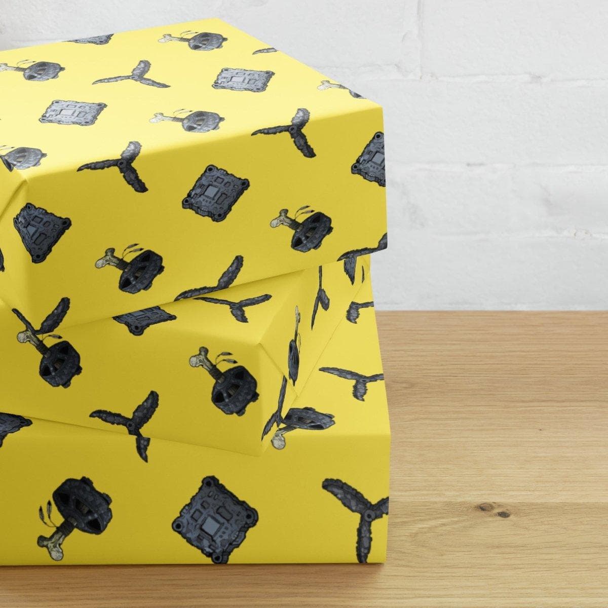 Stone Age FPV Wrapping Paper 28.75" x 19.75" Sheets (3pcs) for fpv drones 3