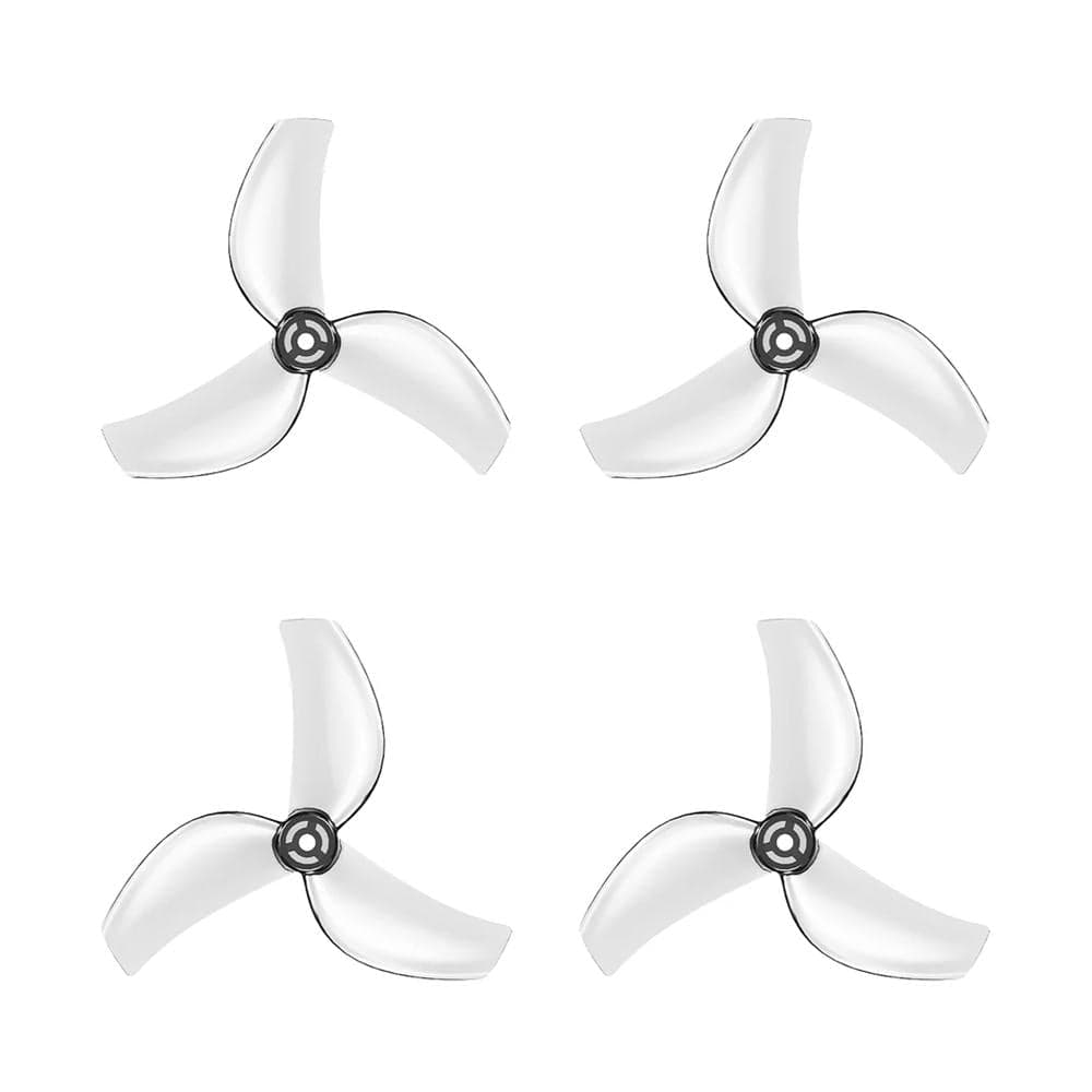 Gemfan 1611-3 40mm Tri-blade 1.5mm Shaft - Transparent (2CW+2CCW)