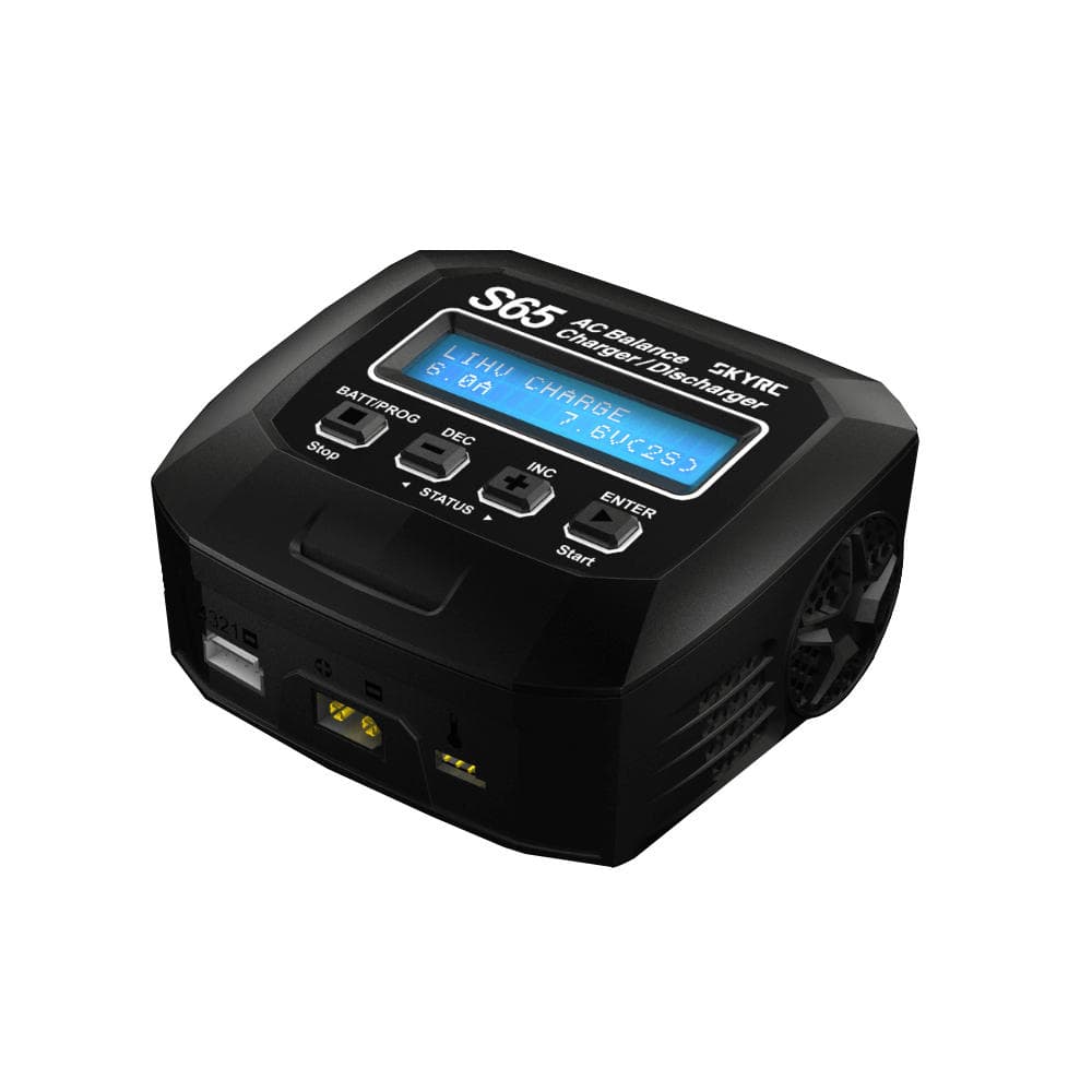 SkyRC S65 AC Balance Charger/Discharger for fpv drones