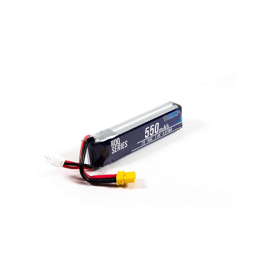RDQ Series 7.4V 2S 550mAh 90C LiPo Whoop/Micro Battery - XT30 for fpv drones 1