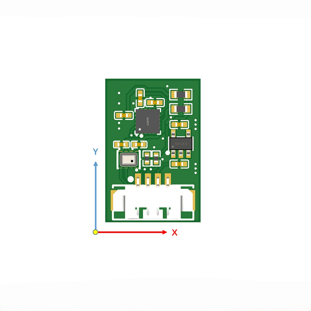 TUNERC Magnetometer and Barometer Module for fpv drones 2