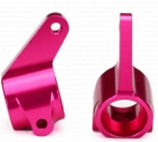 Traxxas 3636P Aluminum Steering Blocks Pink Rustler 2WD Stampede / Slash Bandit for fpv drones