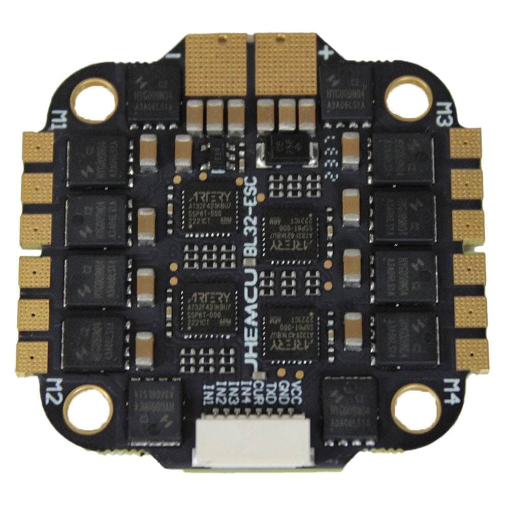 JHEMCU BL32 32Bit 45A 3-6S 30x30 4in1 ESC for fpv drones 1
