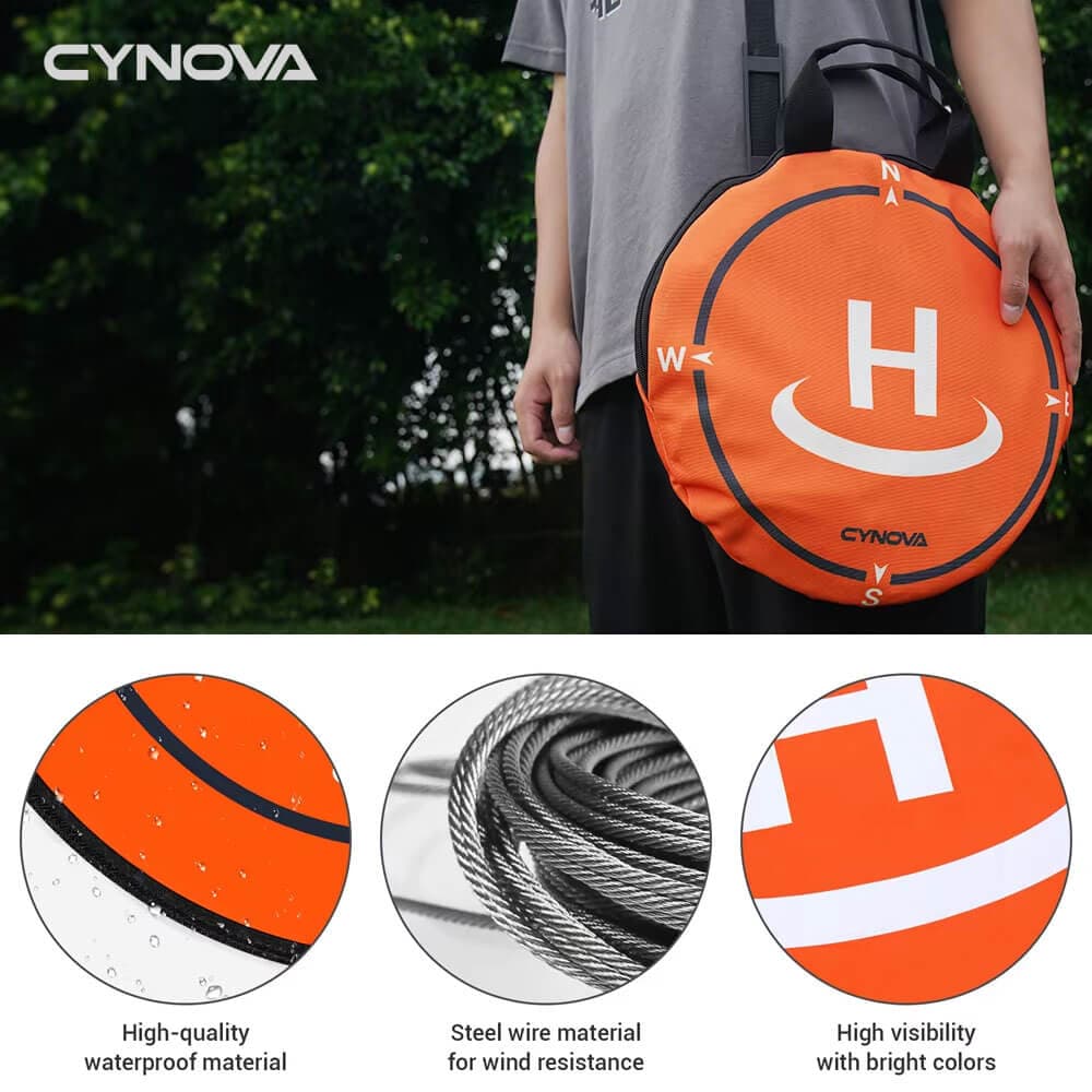 CYNOVA Weighted Drone Landing Pad Pro - 92CM for fpv drones 4