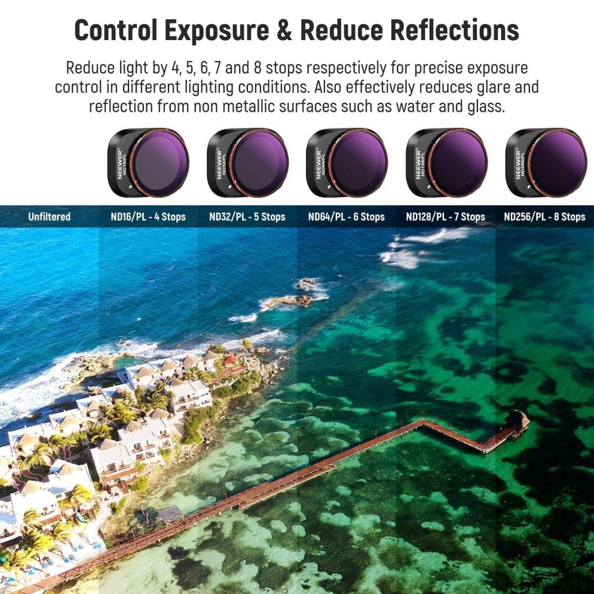 DJI Mini 4 Pro ND & CPL & Effect Filter Set (16pcs) for fpv drones