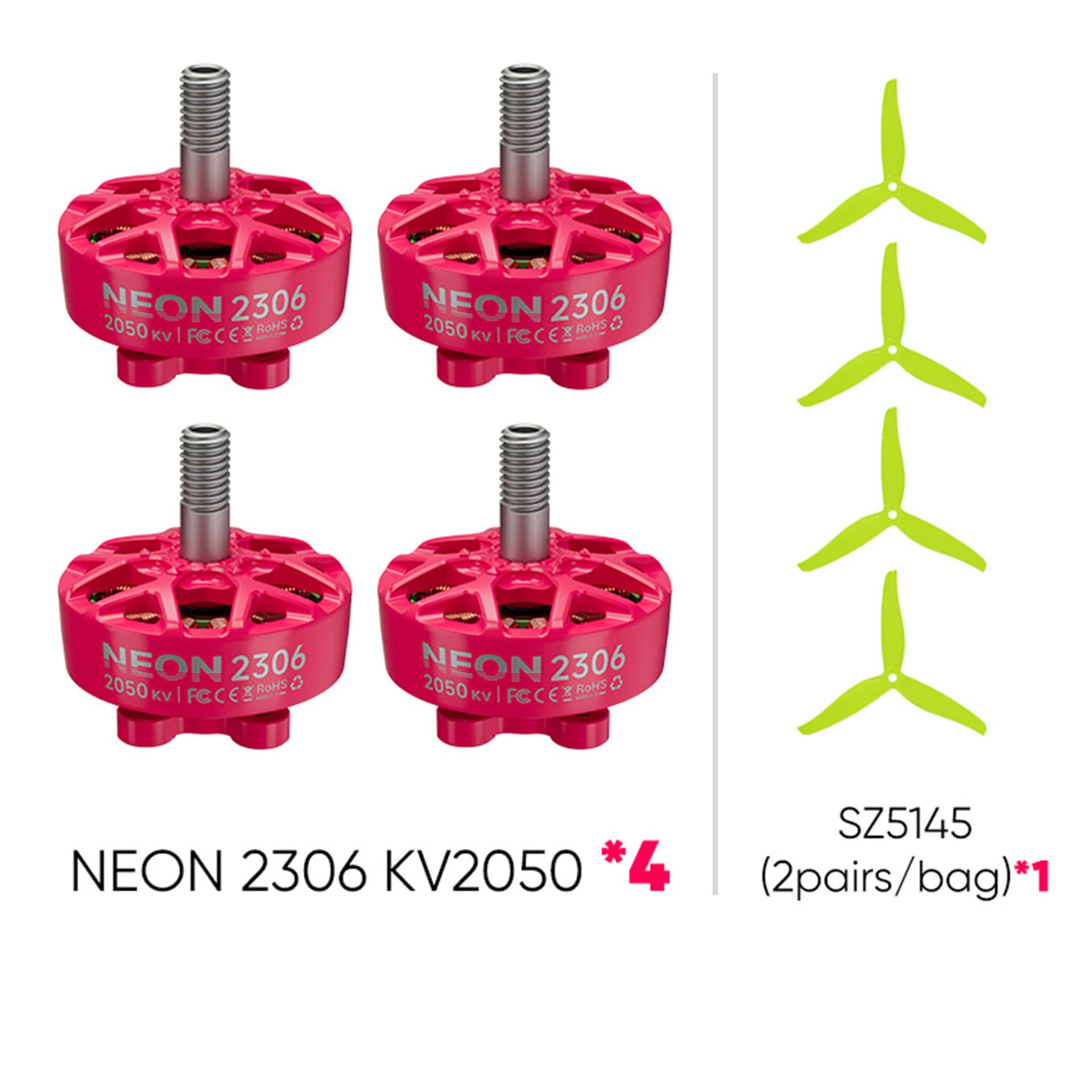 MEPS 16pcs NEON 2306 FPV Motors Bundle Sale for fpv drones 18