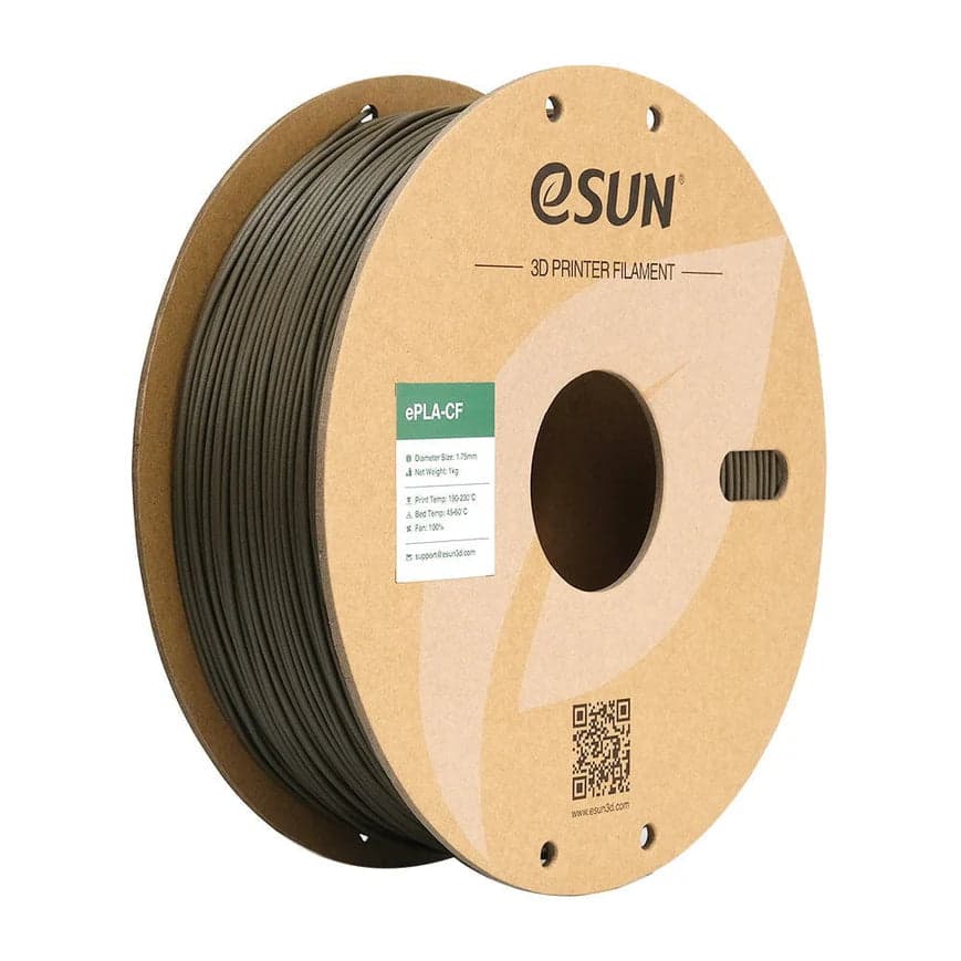 eSun PLA-CF Carbon Fibre 3D Print Filament 1.75mm 1kg for fpv drones 1