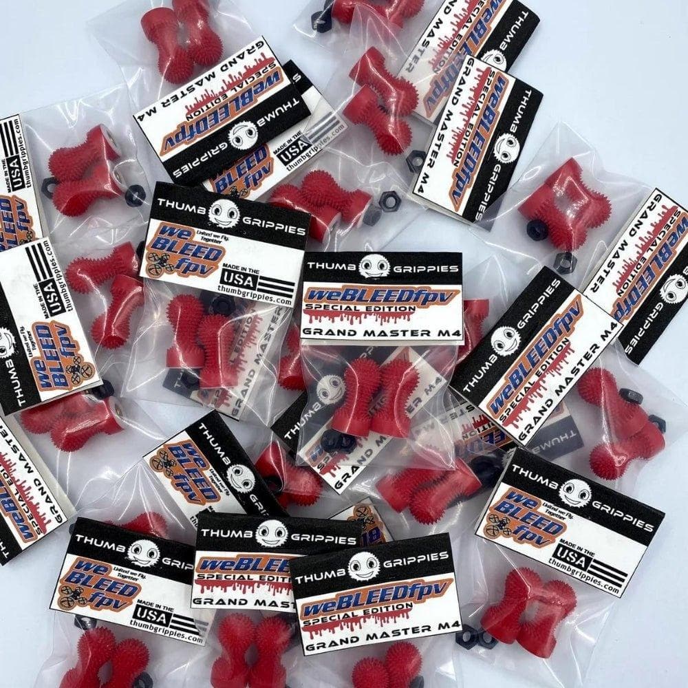 Thumb Grippies weBLEEDfpv Special Edition for fpv drones 178