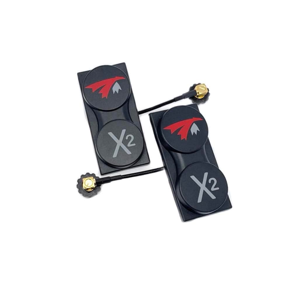 TrueRC X2-Air MKII 5.8GHz Receiver Antenna Pair for DJI - LHCP for fpv drones