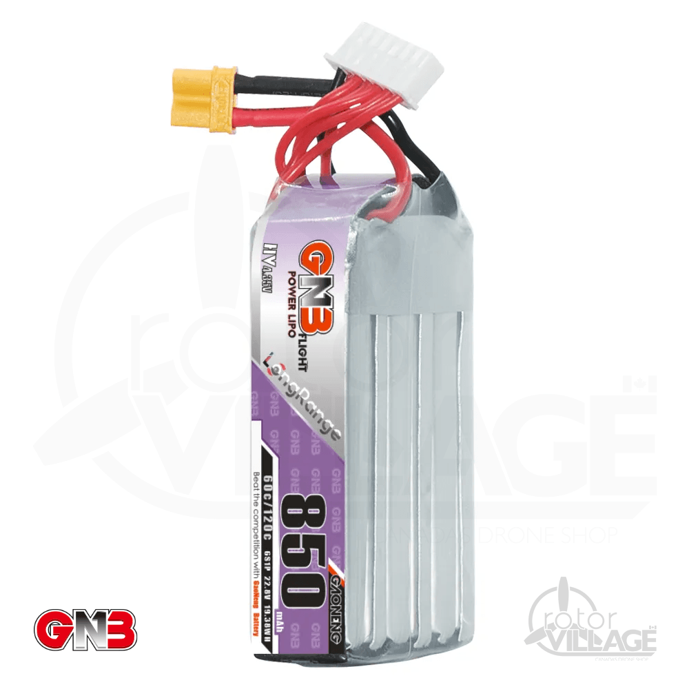GNB 850mAh 6S 60C LiPo XT30