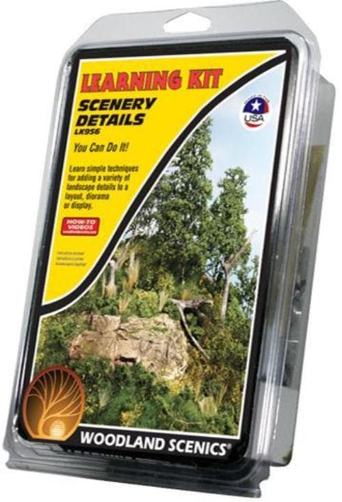 Woodland Scenics LK956 N/HO Scenery Details Learning Kit Train Scenery for fpv drones