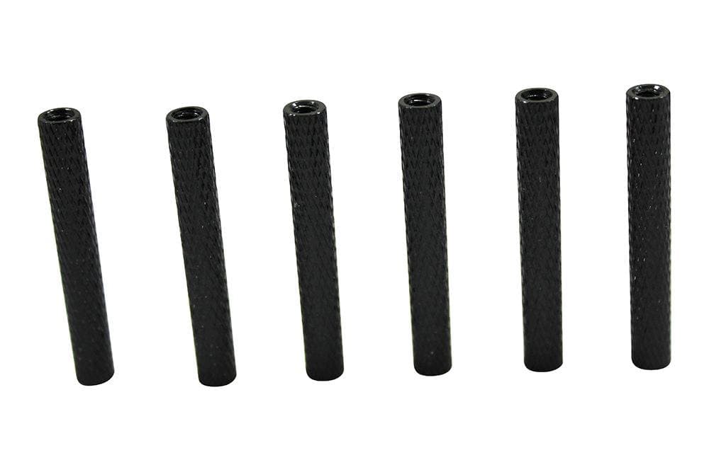 XHover 35mm Black Textured Standoffs (6 pack) for fpv drones