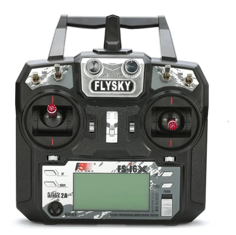 FLYSKY FS-I6X I6X 2.4G 6CH AFHDS 2A Radio Transmitter - Mode 2(left throttle)