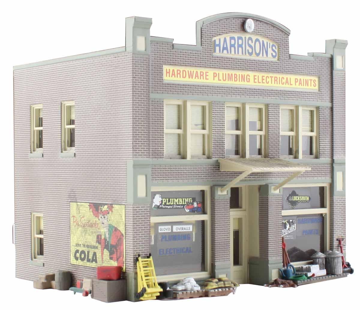 Woodland Scenics BR4921 N Harrison's Hardware Structure  Built-&-Ready for fpv drones 1